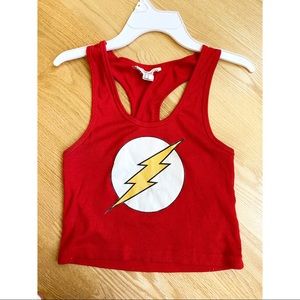 The Flash Red Crop Top